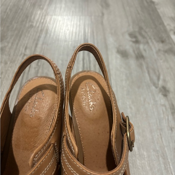 Peep Toe Sling Back Heels - Picture 4 of 7